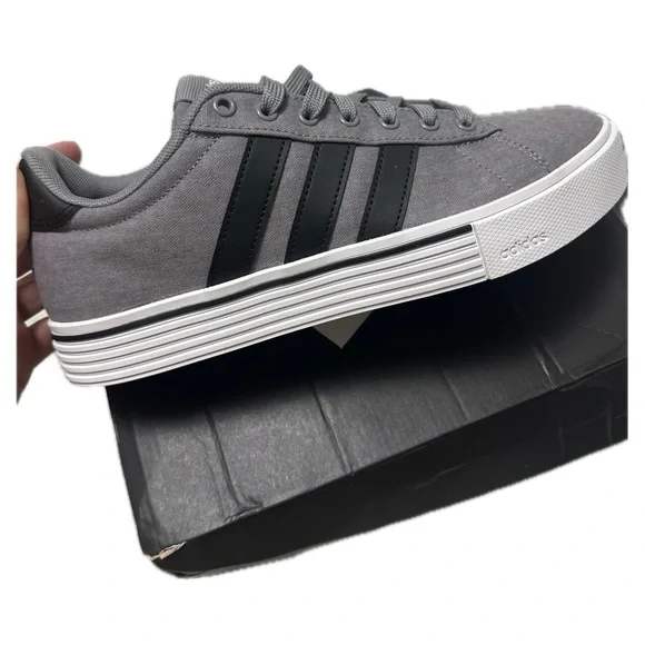 Adidas Men\'s Charcoal Athletic Sneakers Buy adidas Dark Grey Runfalcon 5 Running Trainers from Next USA main image 2